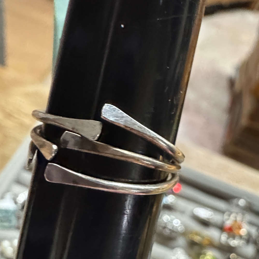 Consignment item.. 
Silver Wrap Ring